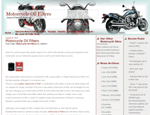 Tablet Screenshot of motorcycle-oil-filters.co.uk